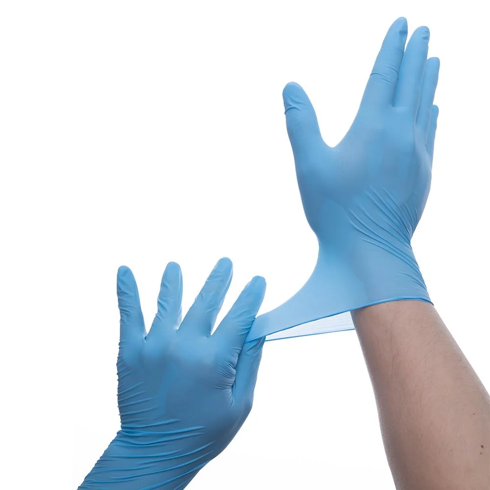 Disposable Medical/Non-Medical Nitrile Examination Gloves with CE