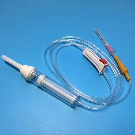 Attrezzatura medica monouso Set per infusione medica endovenosa Set per trasfusione Approvato CE e ISO